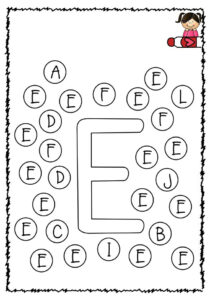 desenhos com a letra e