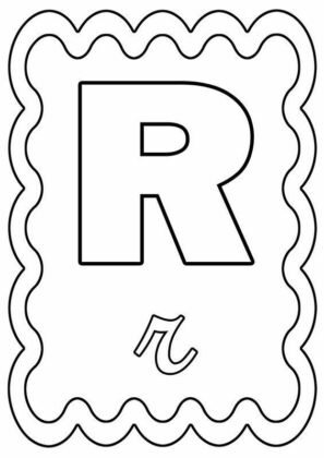 desenhos com a letra r