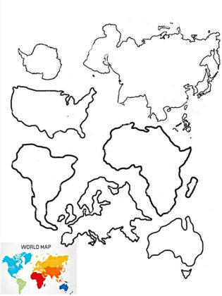 desenho do planeta terra