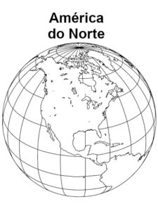 desenho do planeta terra para colorir