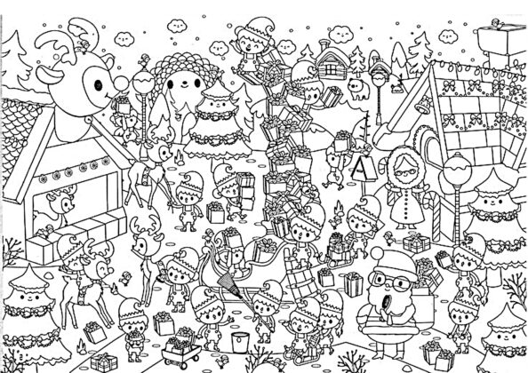 Desenhos para Colorir Grandes : 20 imagens para imprimir