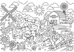 desenhos grandes para colorir
