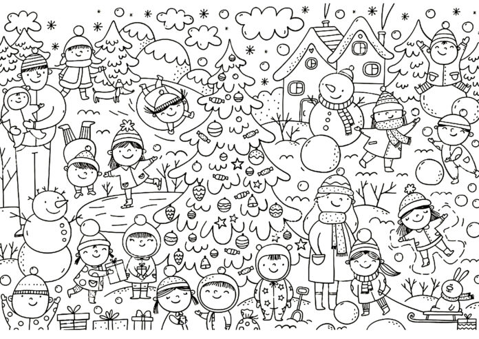 Desenhos para Colorir Grandes : 20 imagens para imprimir
