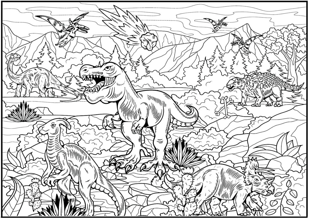 Desenhos para Colorir Grandes : 20 imagens para imprimir