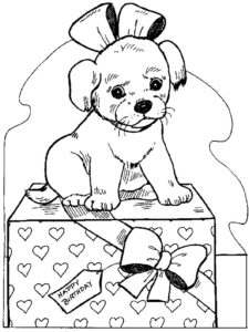 desenho de cachorrinho