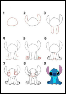 desenho facil de fazer passo a passo