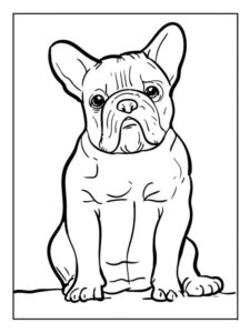 desenho para colorir cachorro