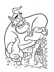 desenho para colorir da disney