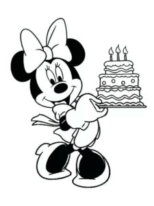 desenho para colorir disney