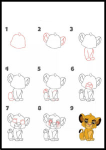desenho passo a passo