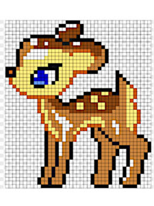 desenho pixel disney