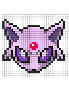 desenho pixel pokemon