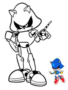 desenhos para colorir sonic