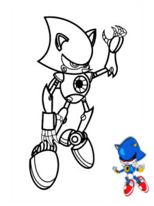 desenhos para colorir sonic