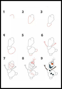 desenhos para desenhar passo a passo