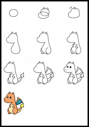 desenhos passo a passo facil