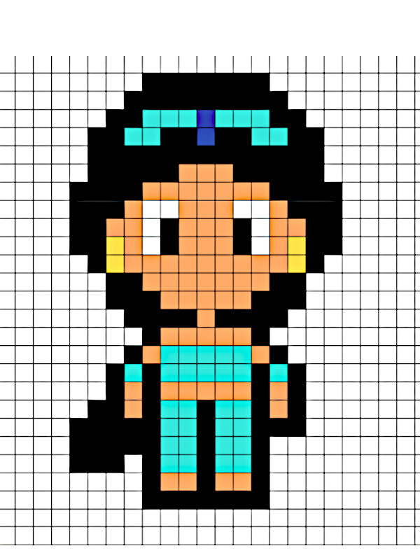 Pixel Art Disney 50 Desenhos Para Imprimir