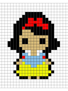pixel art disney