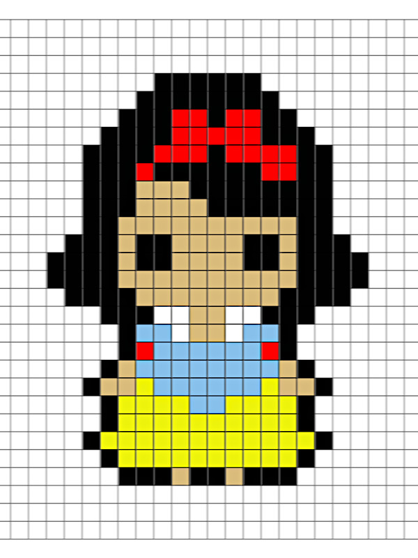 Pixel Art Disney 50 Desenhos Para Imprimir