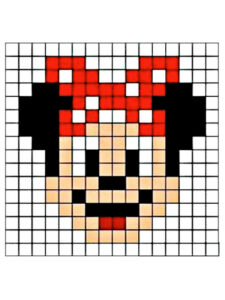 pixel art facil disney
