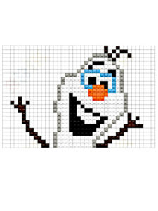 pixel art disney faciles