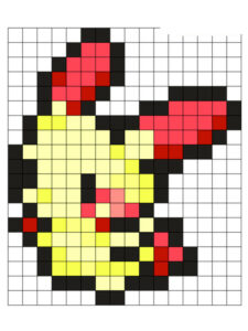 pixel art pokemon fácil