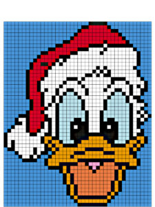 pixels art disney