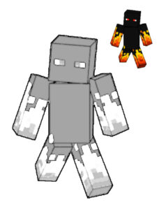 athos minecraft para colorir