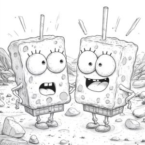 bob esponja desenho para colorir