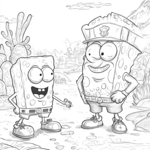 desenho do bob esponja para imprimir
