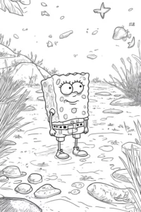 desenhos do bob esponja para colorir