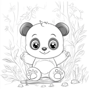 desenhos para colorir kawaii animais