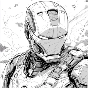 desenhos para colorir marvel