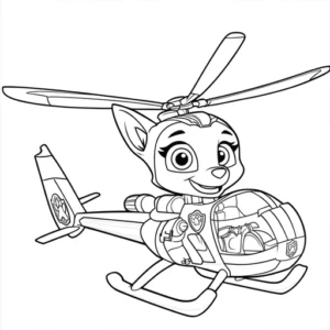 desenhos para colorir patrulha pata