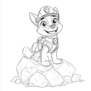 desenhos para pintar patrulha pata