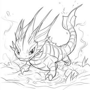 desenhos pokemon para colorir