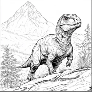 dinossauro para colorir