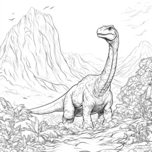 dinossauro para colorir e imprimir