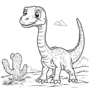 dinossauro para colorir e imprimir