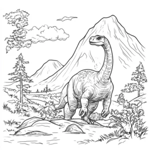 dinossauros para colorir