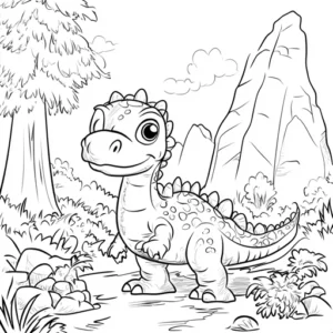 dinossauros para colorir