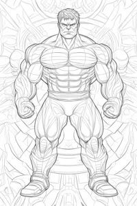 super herois para colorir