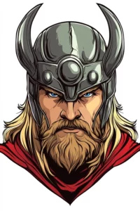thor desenho colorido