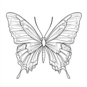 borboleta para colorir