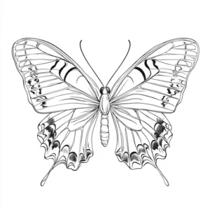 borboleta para colorir e imprimir