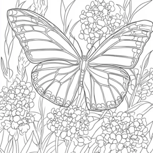 borboletas para colorir