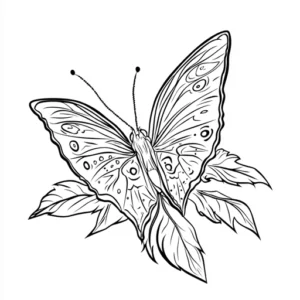 desenho de borboleta para imprimir