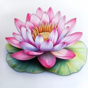 desenho de flores coloridas para imprimir