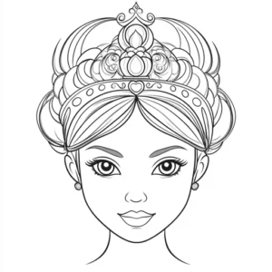 desenho de mascara de carnaval