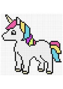desenho de unicornio para colorir